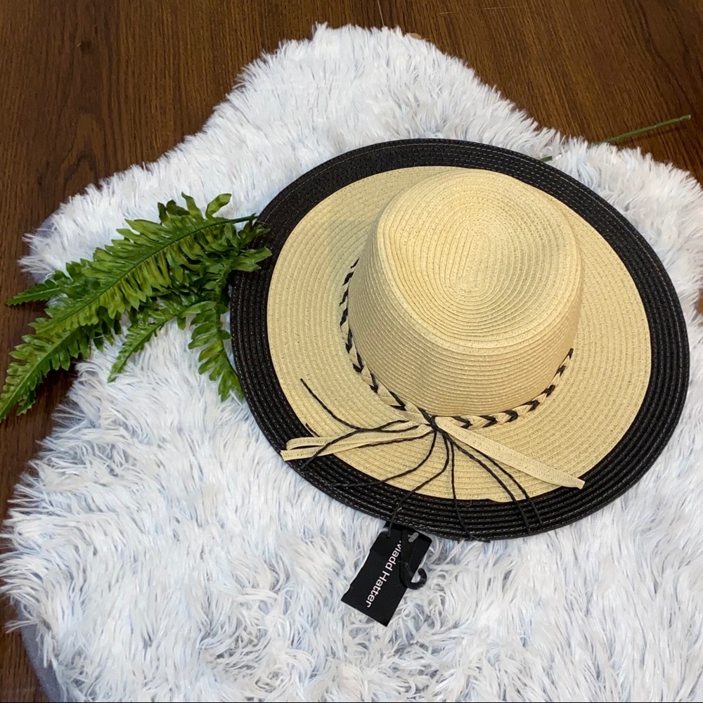 NWT Madd Hatter Fedora Unique Braided Band